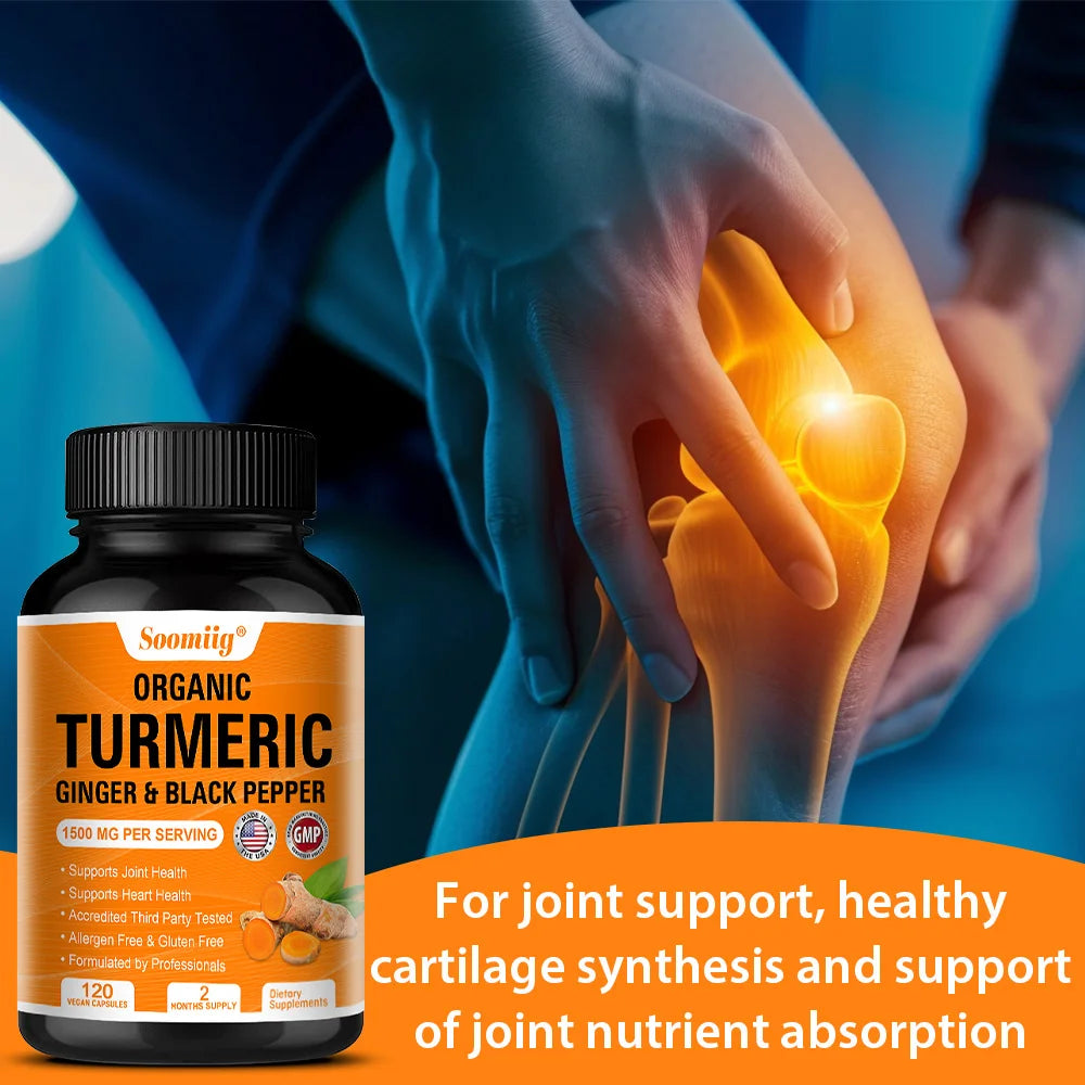 Turmeric Curcumin Capsules (1,500mg)