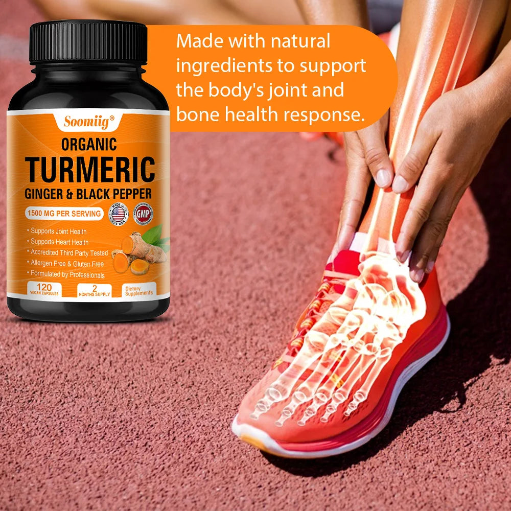 Turmeric Curcumin Capsules (1,500mg)