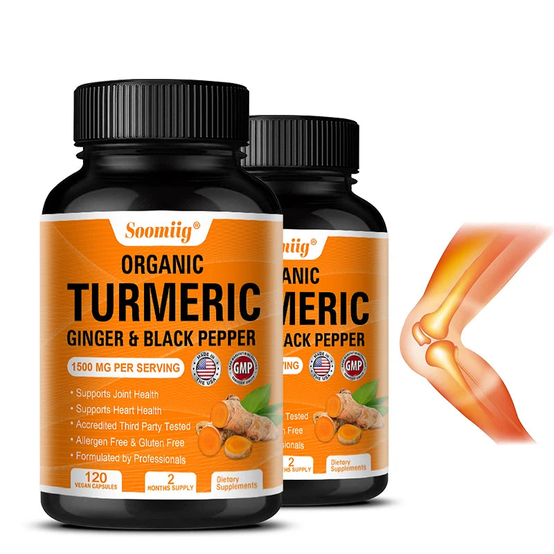 Turmeric Curcumin Capsules (1,500mg)