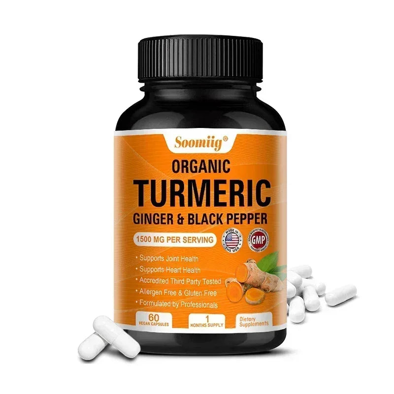 Turmeric Curcumin Capsules (1,500mg)