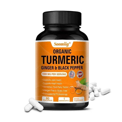 Turmeric Curcumin Capsules (1,500mg)