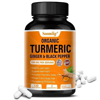 Turmeric Curcumin Capsules (1,500mg)