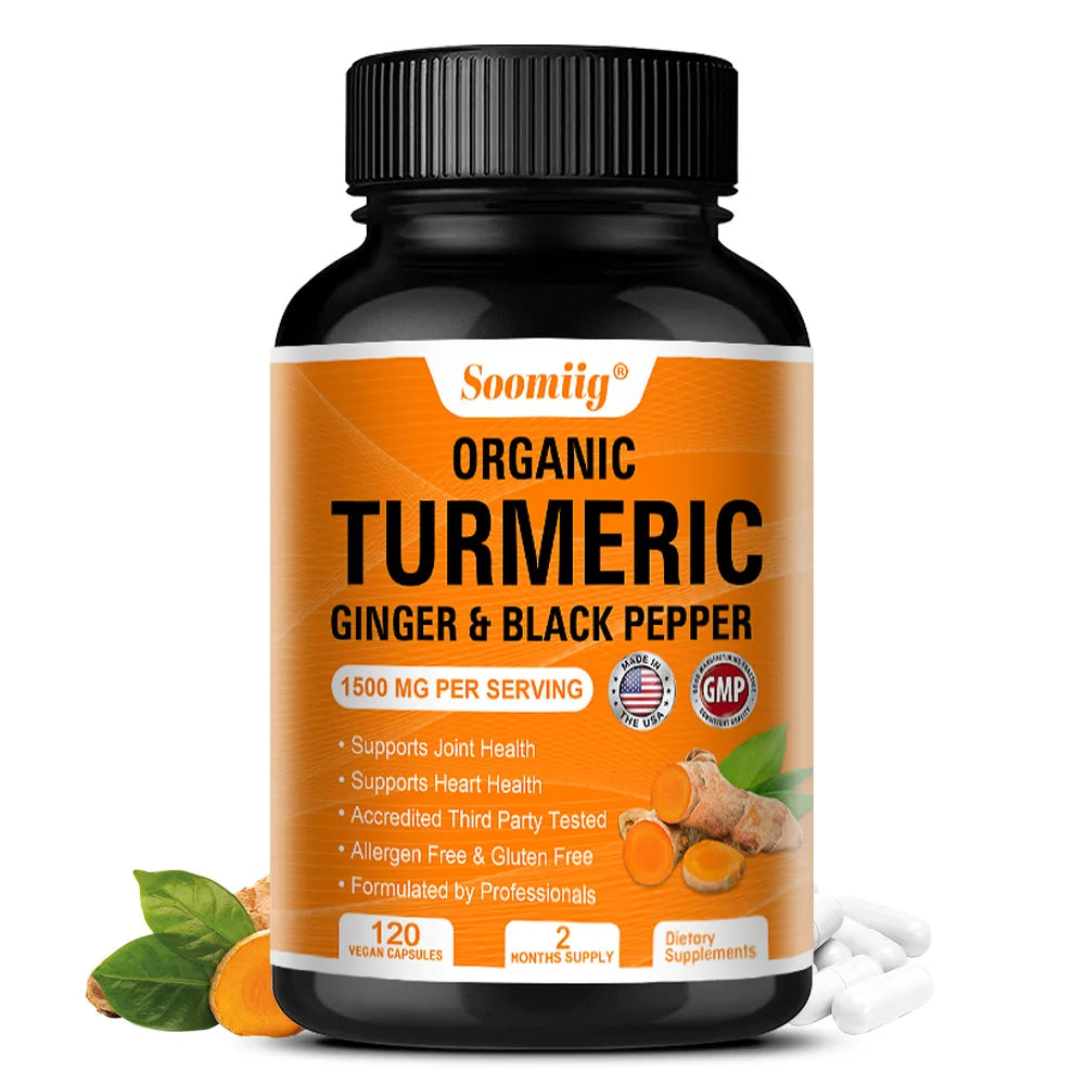 Turmeric Curcumin Capsules (1,500mg)