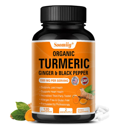 Turmeric Curcumin Capsules (1,500mg)