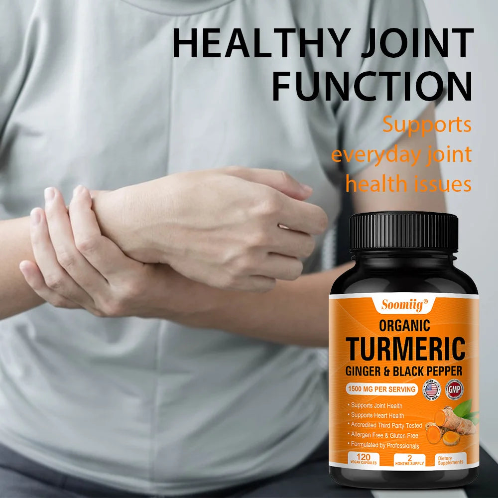 Turmeric Curcumin Capsules (1,500mg)